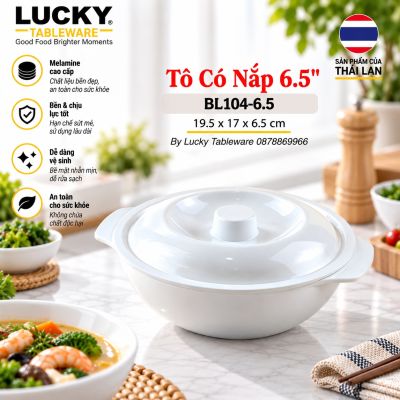 Tô Có Nắp 6.5