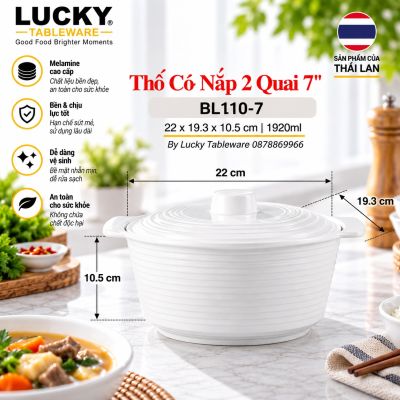 Thố Có Nắp 2 Quai 7