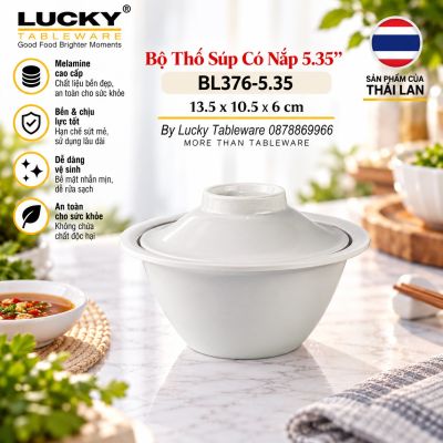 Bộ thố súp có nắp 5.35 | BL376-5.35