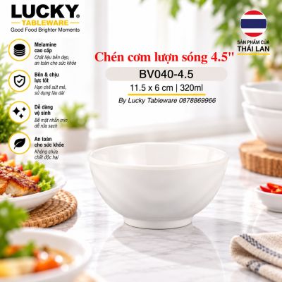 Chén cơm lượn sóng 4.5