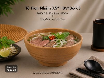 Tô Tròn Nhám 7.5