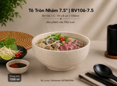 Tô Tròn Nhám 7.5