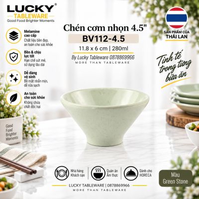 Chén cơm nhọn 4.5