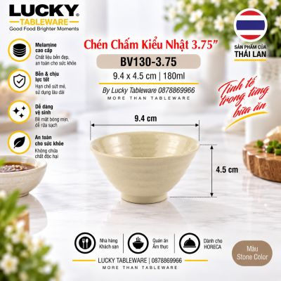 Chén Chấm Kiểu Nhật 3.75