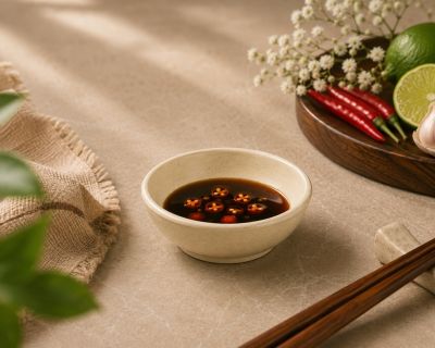 Chén Chấm Tròn Nhám 3.5