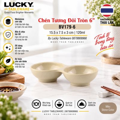 Chén tương đôi tròn 6