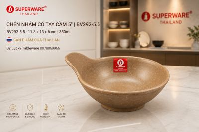 Chén Nhám Có Tay Cầm 5