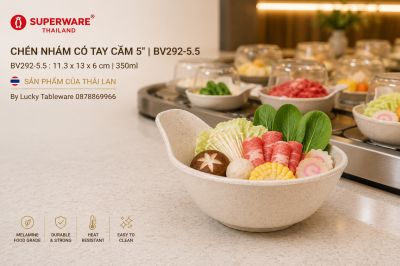 Chén Nhám Có Tay Cầm 5