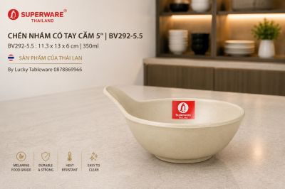 Chén Nhám Có Tay Cầm 5