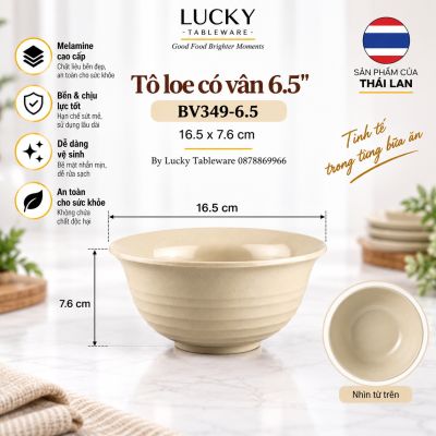 Tô loe có vân 6.5