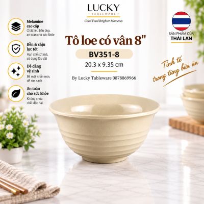 Tô loe có vân 8
