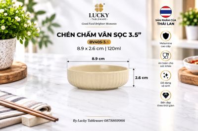 Chén Chấm Vân Sọc 3.5