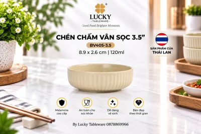 Chén Chấm Vân Sọc 3.5