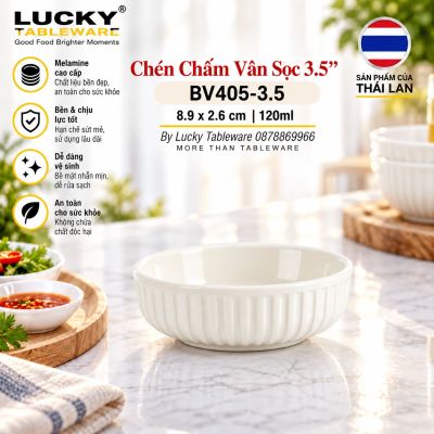 Chén Chấm Vân Sọc 3.5