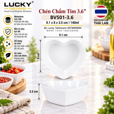 Chén chấm tim 3.6