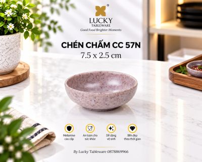 CHÉN CHẤM CC 57N NHÁM MÔN