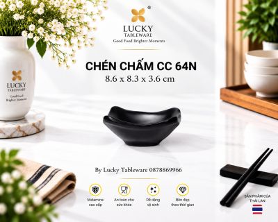 CHÉN CHẤM CC 64N NHÁM ĐEN