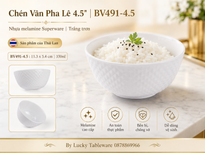 Chén Vân Pha Lê 4.5