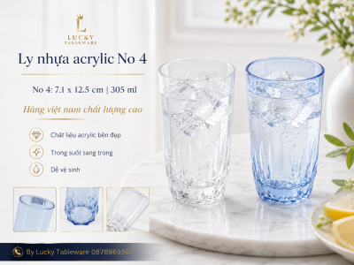 LY NHỰA ACRYLIC NO 4