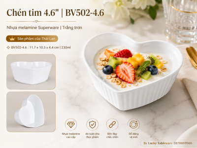 Chén tim 4.6