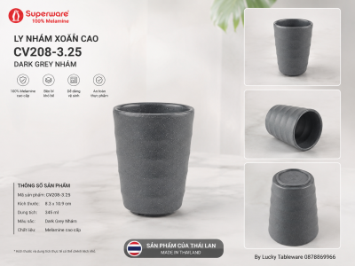 Ly Nhám Xoắn Cao 3.25