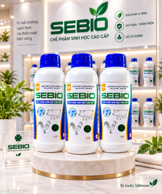 Chế Phẩm Vi Sinh SEBIO 1 Lít – Phân Giải Cellulose