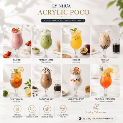 LY NHỰA ACRYLIC POCO
