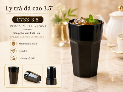 Ly trà đá cao 3.5