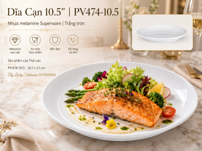 Dĩa Cạn 10.5'' | PV474-10.5