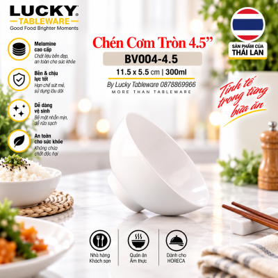 Chén Cơm Tròn 4.5
