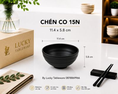 CHÉN CO 15N NHÁM ĐEN