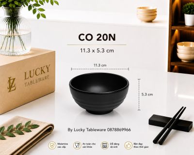 CHÉN CO 20N NHÁM ĐEN