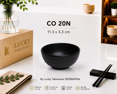 CHÉN CO 20N NHÁM ĐEN