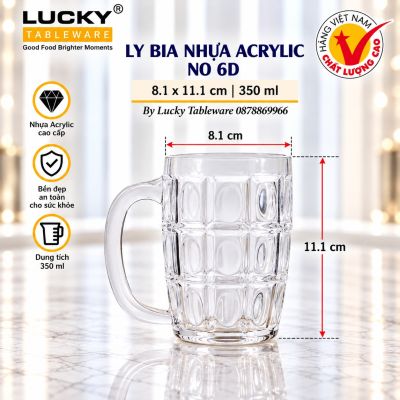 LY BIA NHỰA ACRYLIC NO 6D