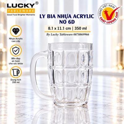 LY BIA NHỰA ACRYLIC NO 6D