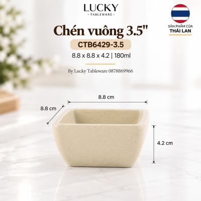 Chén vuông 3.5