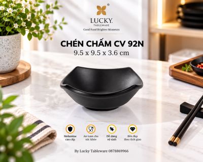 CHÉN CHẤM CV 92N NHÁM ĐEN