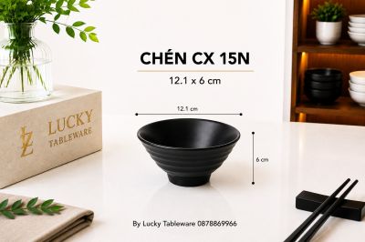 CHÉN CX 15N NHÁM ĐEN