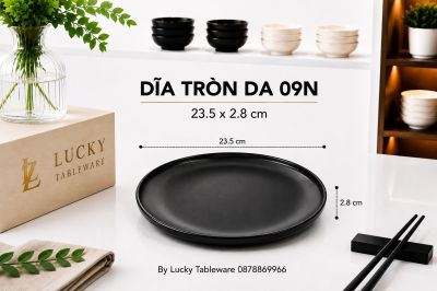 DĨA TRÒN DA 09N NHÁM ĐEN