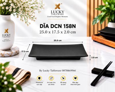 DĨA DCN 158N NHÁM ĐEN