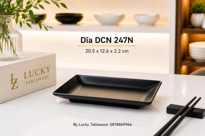 Dĩa DCN 247N 20.5 x 12.6 x 2.2 cm