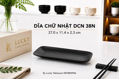 DĨA CHỮ NHẬT DCN 38N NHÁM ĐEN