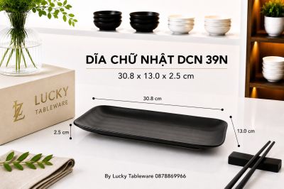DĨA CHỮ NHẬT DCN 39N NHÁM ĐEN