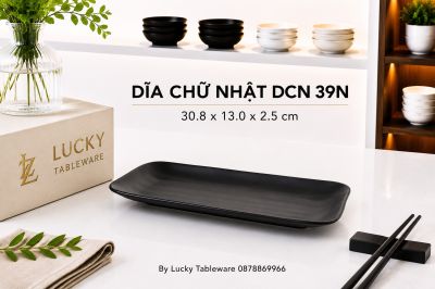 DĨA CHỮ NHẬT DCN 39N NHÁM ĐEN