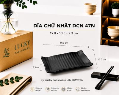DĨA CHỮ NHẬT DCN 47N NHÁM ĐEN