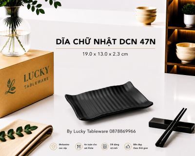 DĨA CHỮ NHẬT DCN 47N NHÁM ĐEN