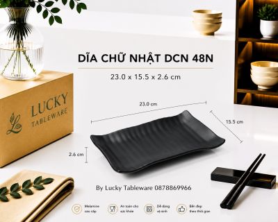 DĨA CHỮ NHẬT DCN 48N NHÁM ĐEN