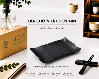 DĨA CHỮ NHẬT DCN 48N NHÁM ĐEN
