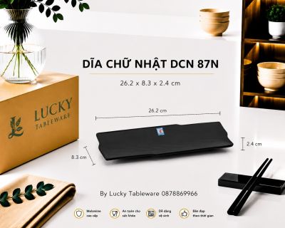 DĨA CHỮ NHẬT DCN 87N NHÁM ĐEN