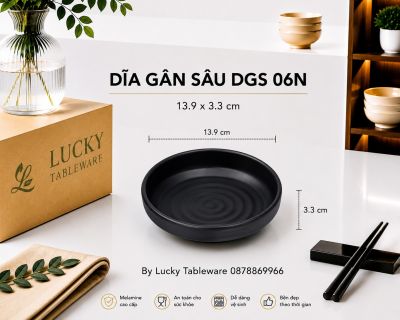 DĨA GÂN SÂU DGS 06N NHÁM ĐEN